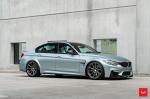 BMW M3 Sedan on Vossen Wheels (HF-3) 2019 года